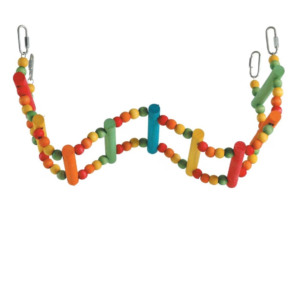 Caitec Featherland Paradise Flex Ladder Bird Toy, Medium